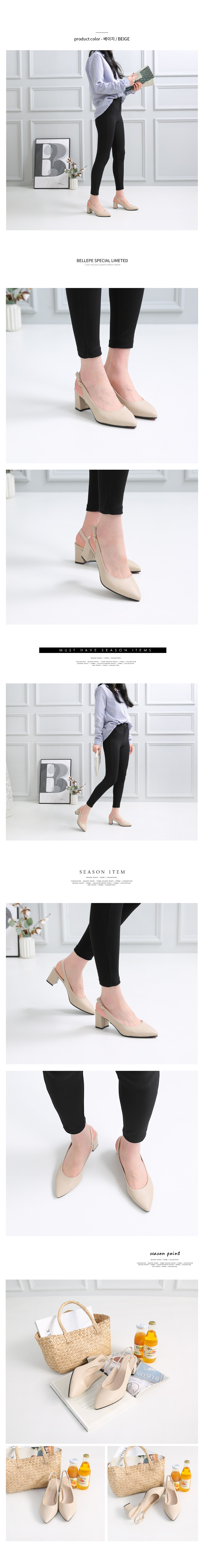 Giày nữ đế 6cm Syanin Bunnyshu kiểu basic